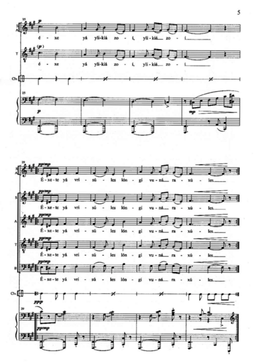 Dance of Zalongo Dance of Zalongo 4-Part scores gallery preview page 9