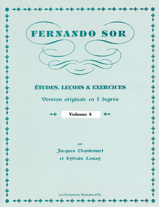 Book cover for Études, leçons et exercices, vol. 4