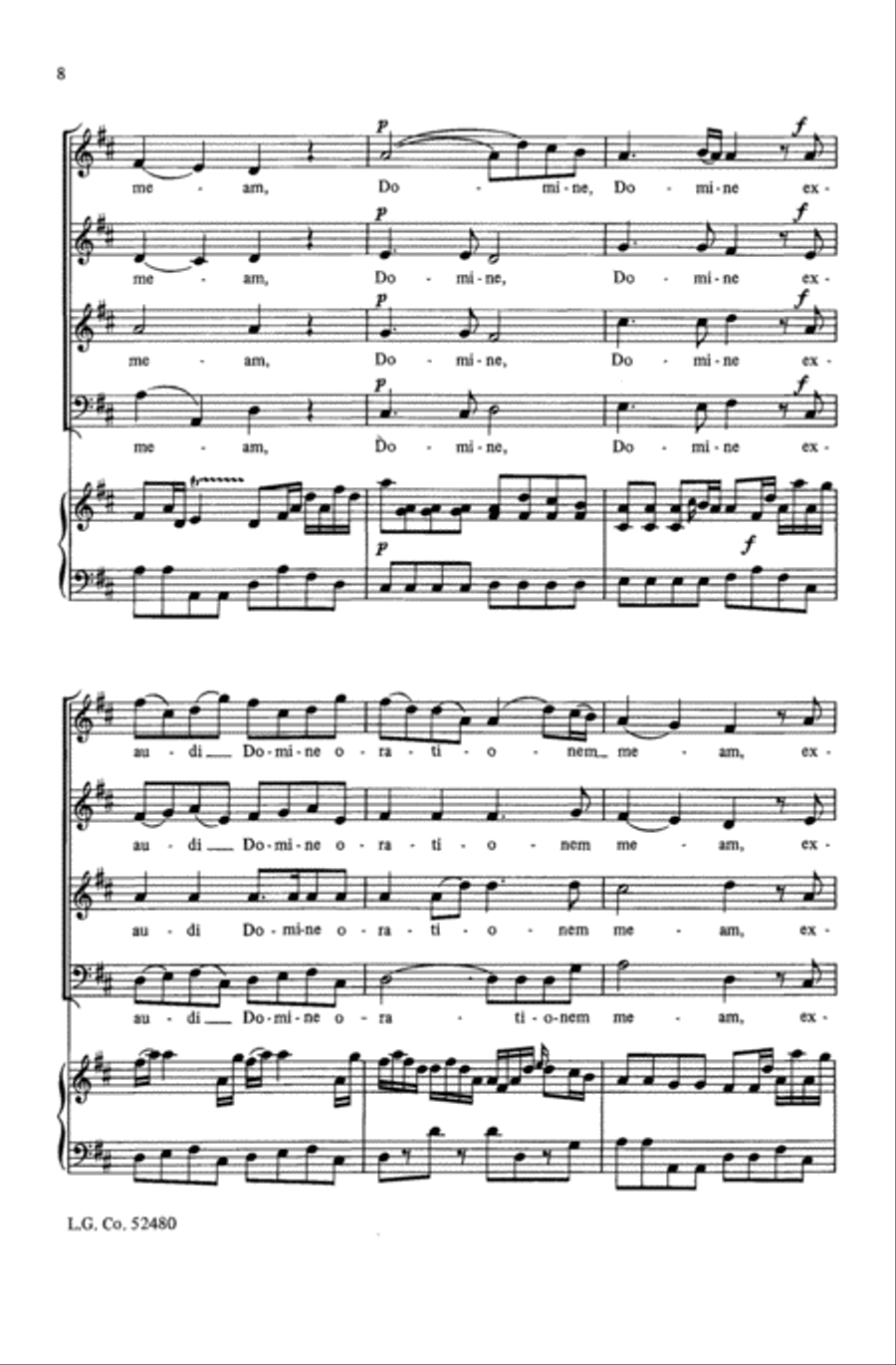 De Profundis Clamavi De Profundis Clamavi Choir scores gallery preview page 6