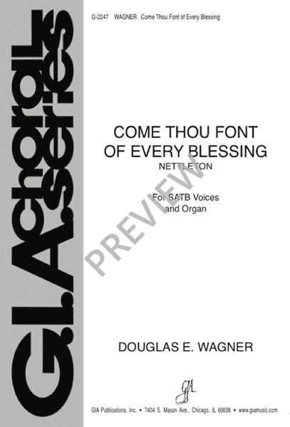 Come, Thou Font of Every Blessing