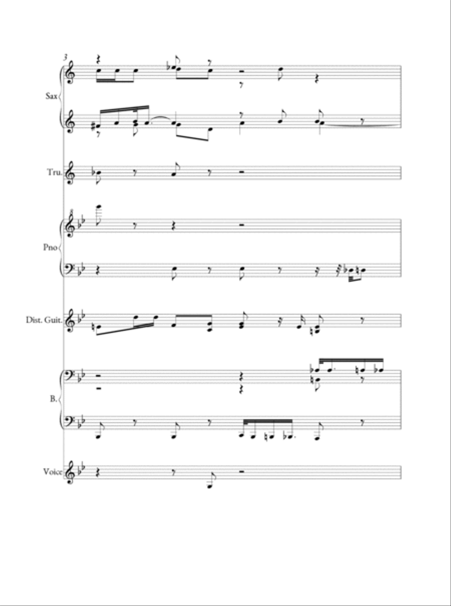 02 Terremoto Avastesimiento Small Ensemble scores gallery preview page 2