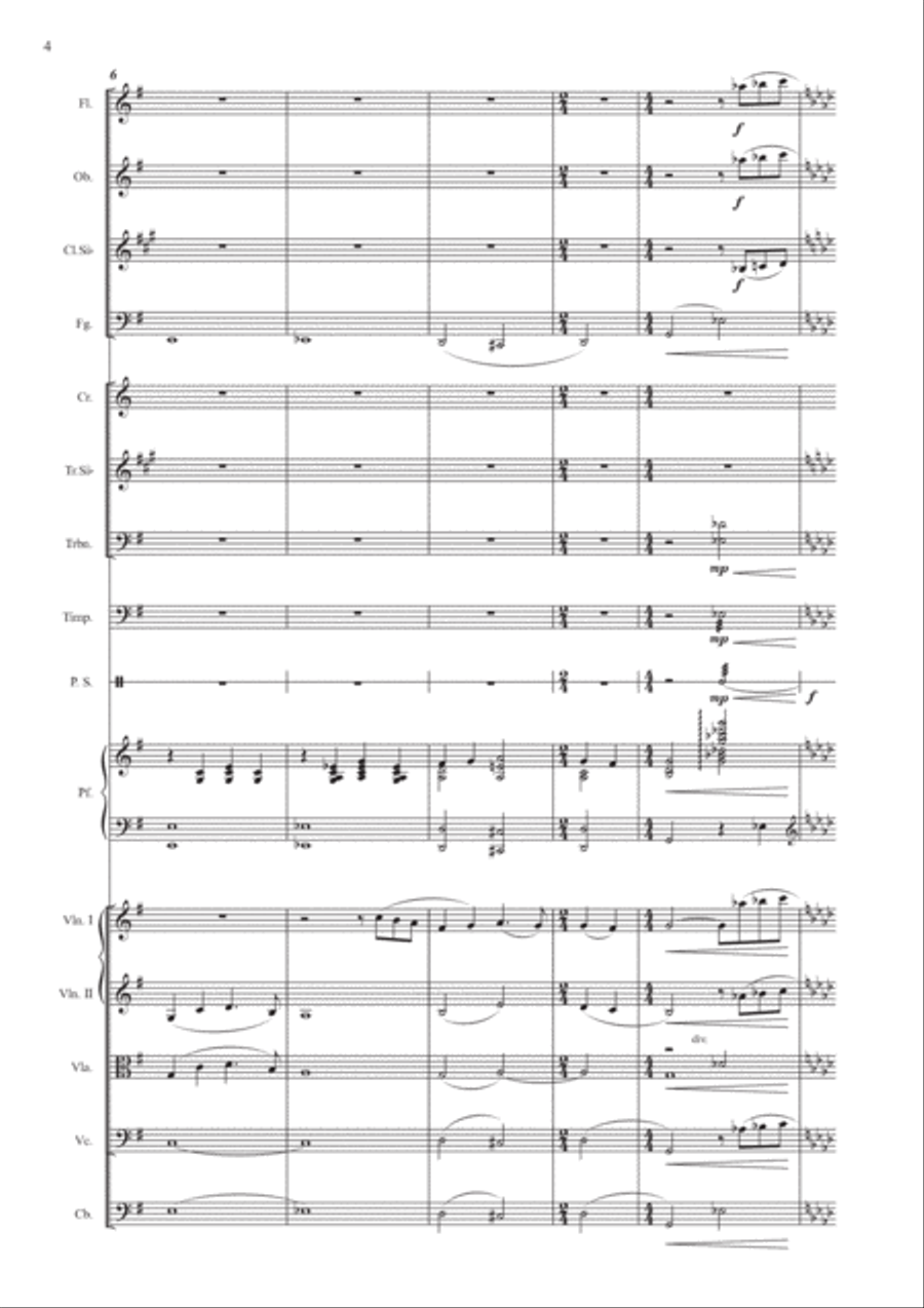La Leggenda Del Pianista Sull'oceano Full Orchestra scores gallery preview page 4
