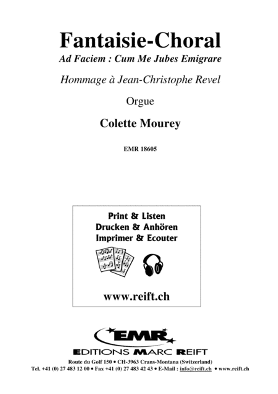 Fantaisie-Choral Choir scores gallery preview page 2
