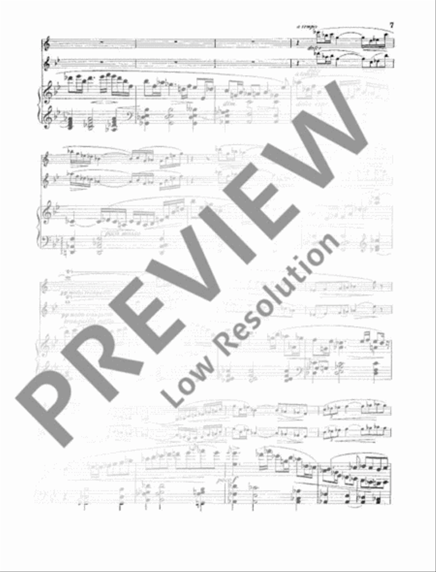 5 Tongedichte Clarinet scores gallery preview page 8