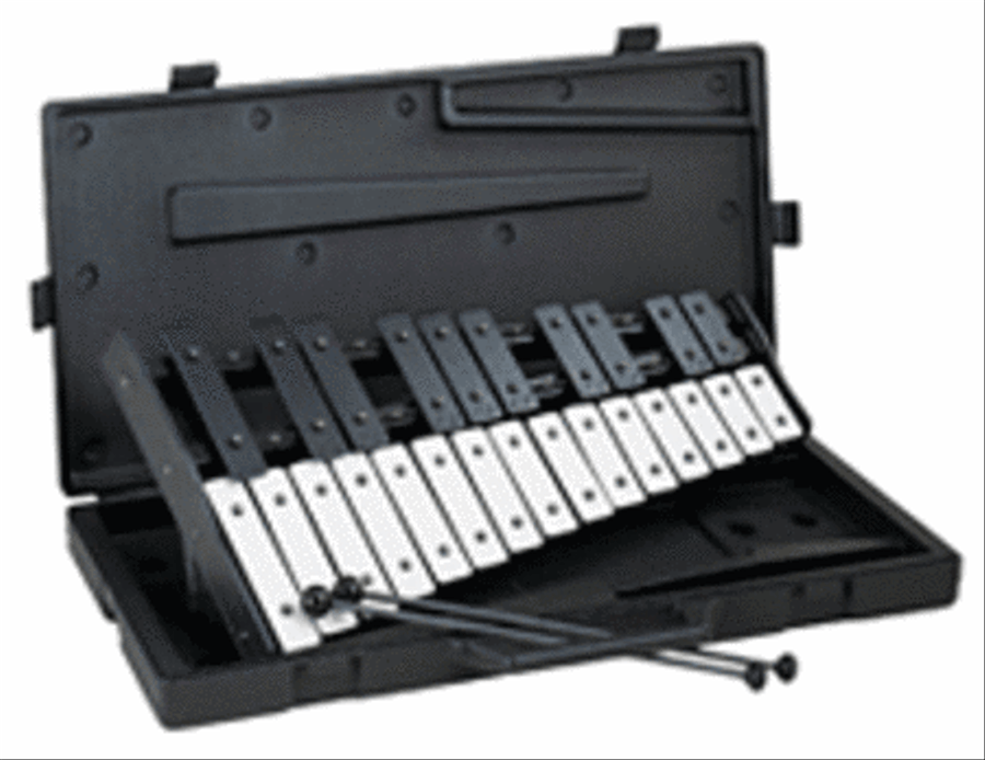 25 Note Chrome Bells with Case Drums scores gallery preview page 1
