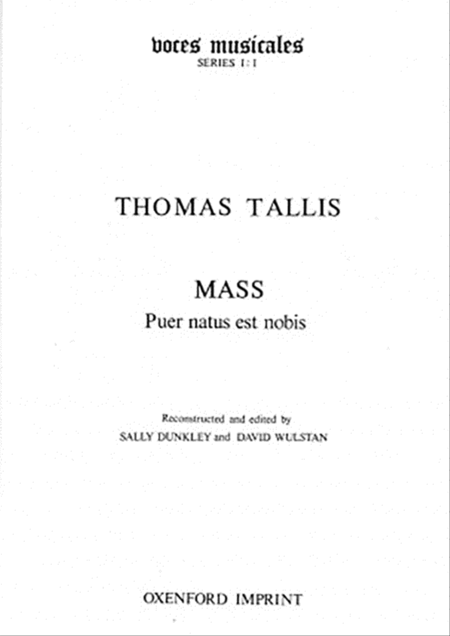 Missa Puer natus est nobis (Christmas) School and Community scores gallery preview page 1