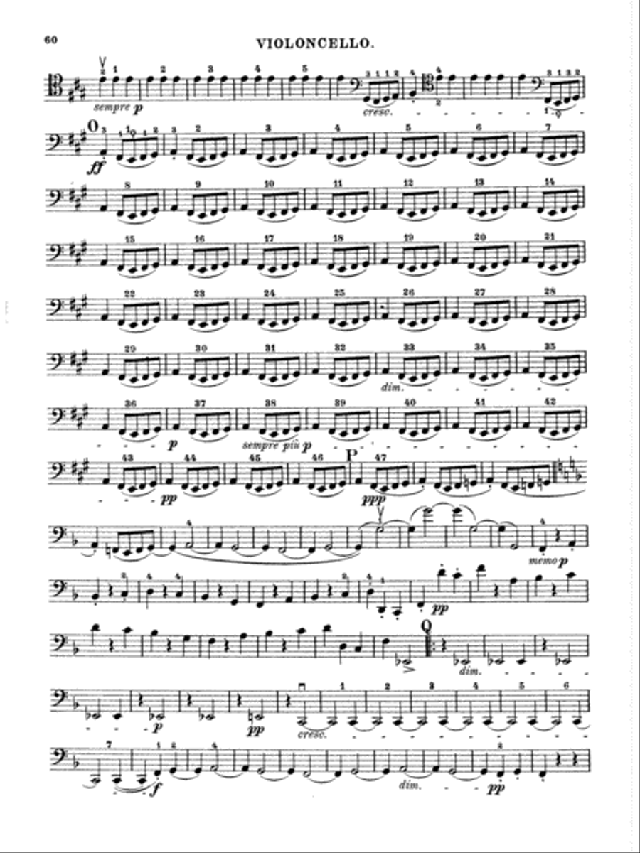 Beethoven: String Quartet, Op. 135 No. 16 String Quartet scores gallery preview page 4