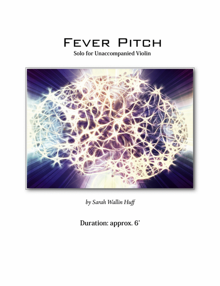 Fever Pitch (an unaccompanied solo for violin) image number null