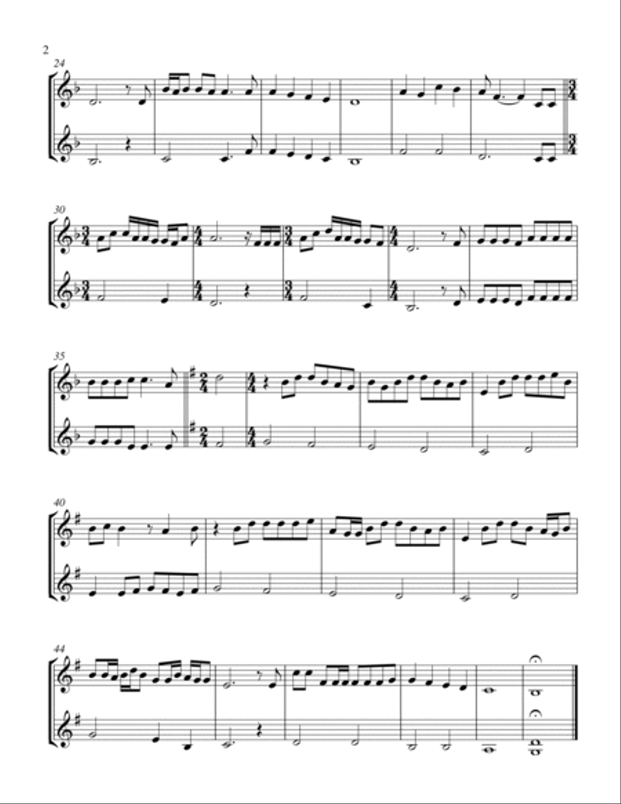 All I Want All I Want String Duet scores gallery preview page 2