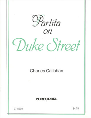 Book cover for Partita on Duke Street (Callahan)