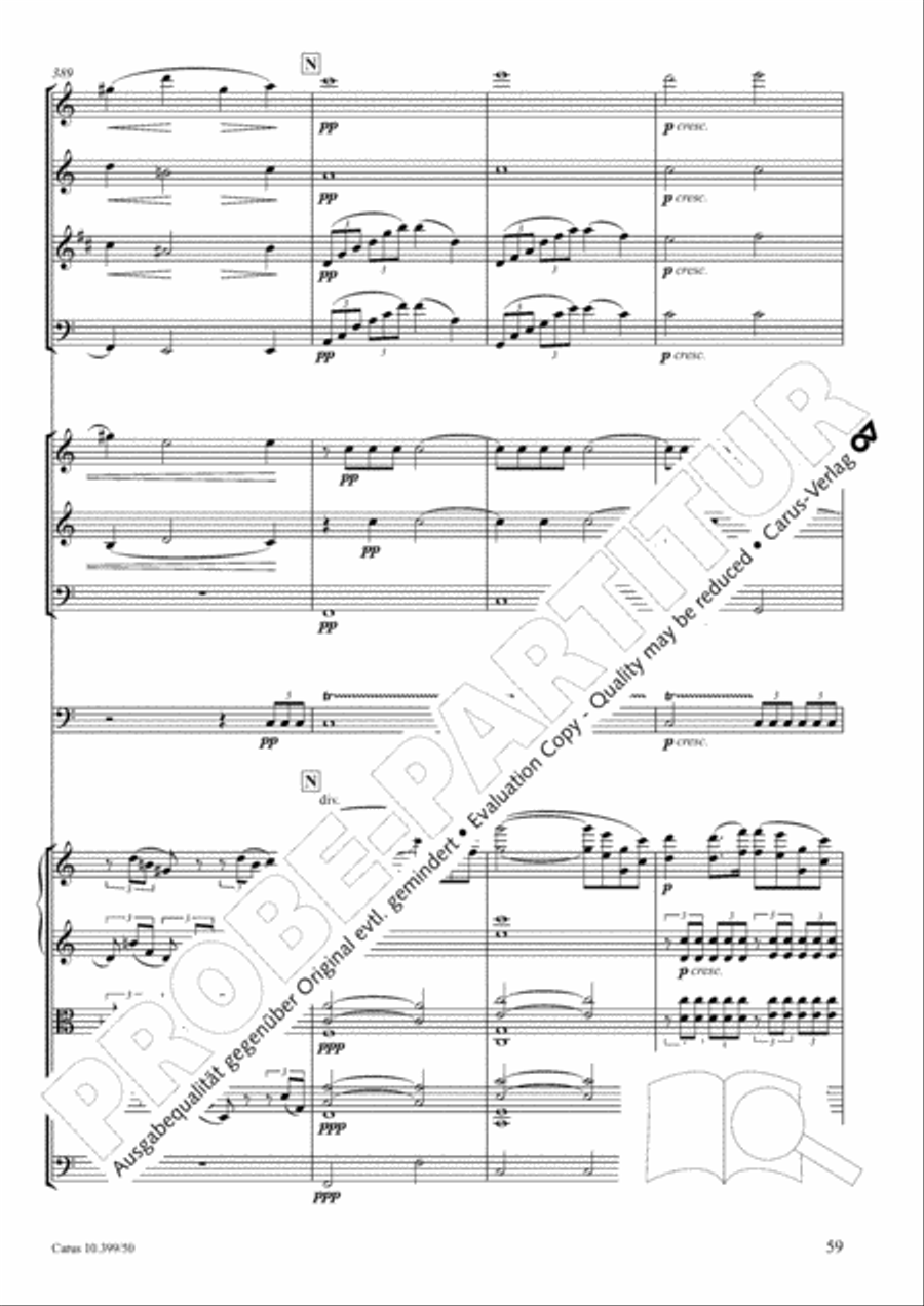Schicksalslied, Op. 54 Choir scores gallery preview page 60