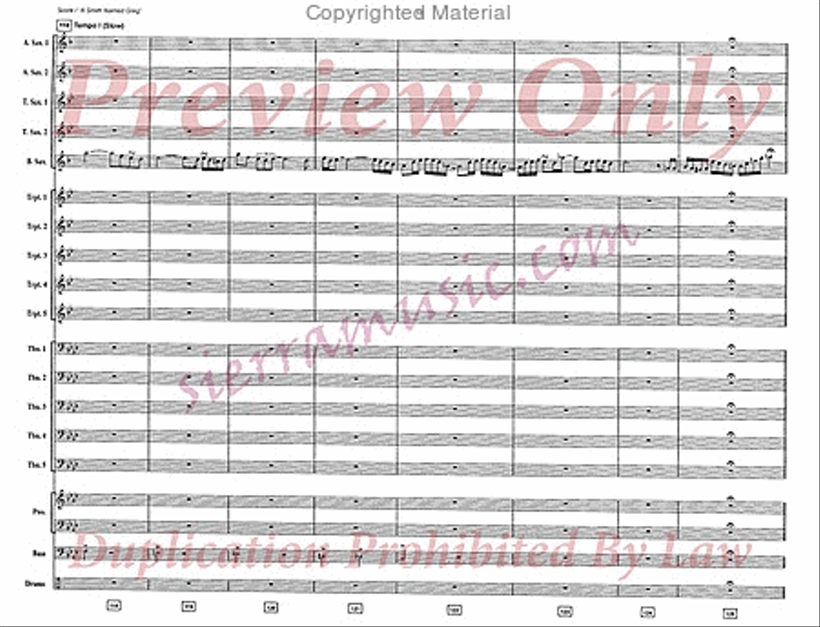 A Smith Named Greg Jazz Ensemble scores gallery preview page 16
