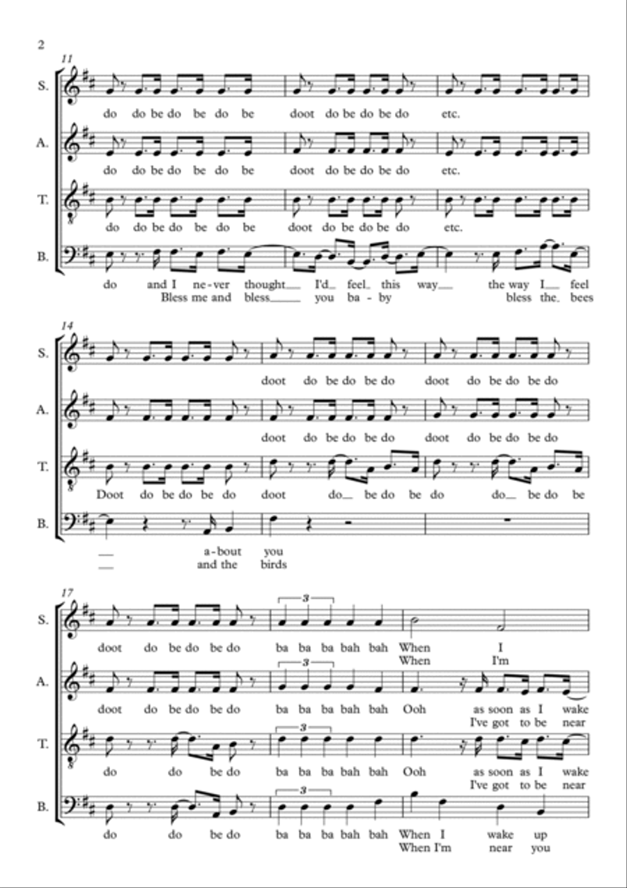 It Must Be Love 4-Part scores gallery preview page 2