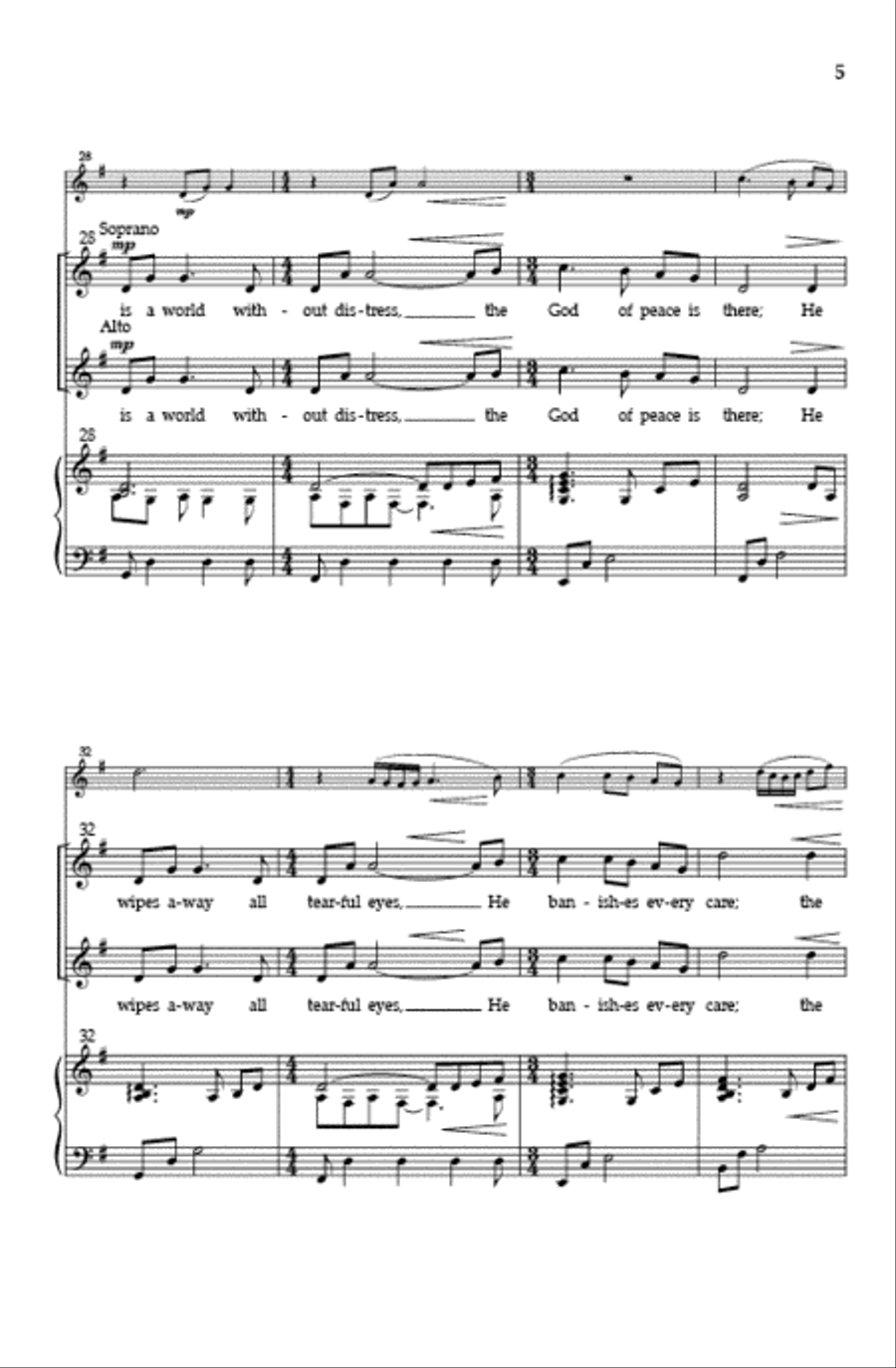 The World of Our Dreams Divisi scores gallery preview page 4