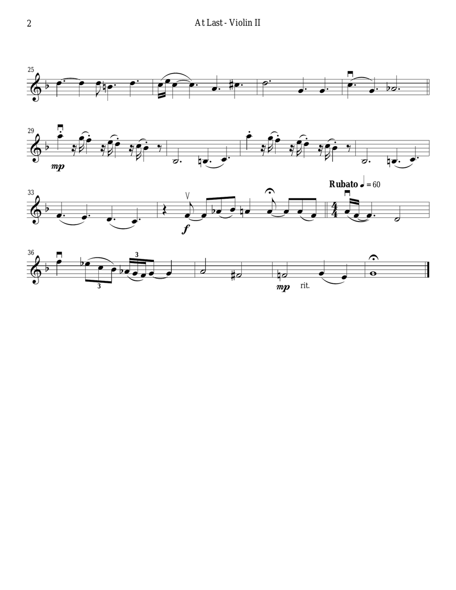 At Last String Quartet scores gallery preview page 4