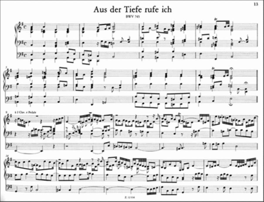 Sämtliche Orgelwerke VIII Organ scores gallery preview page 4