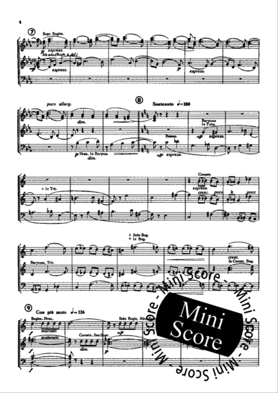 Orion Fanfare Band scores gallery preview page 7