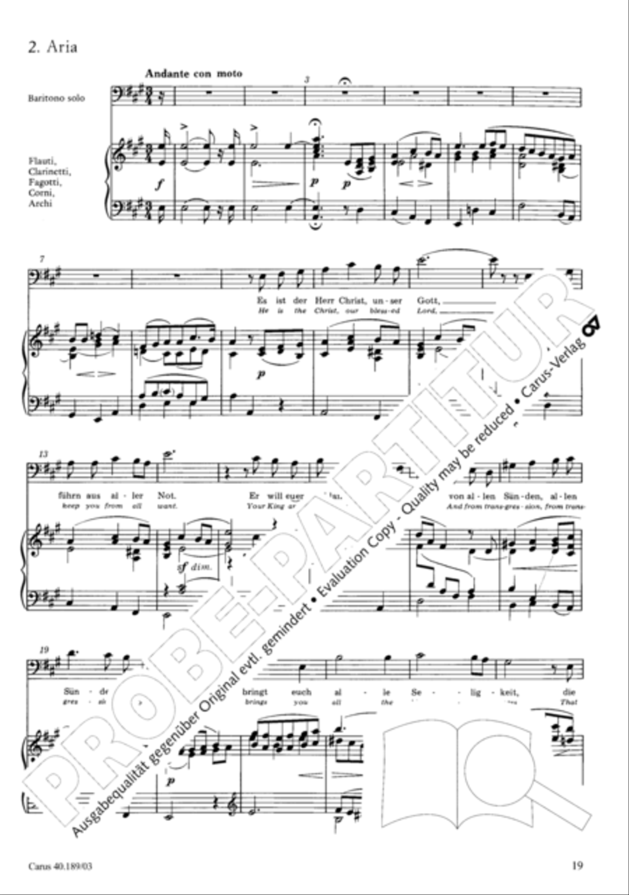 From heav'n on high (Vom Himmel hoch) SSATB scores gallery preview page 20