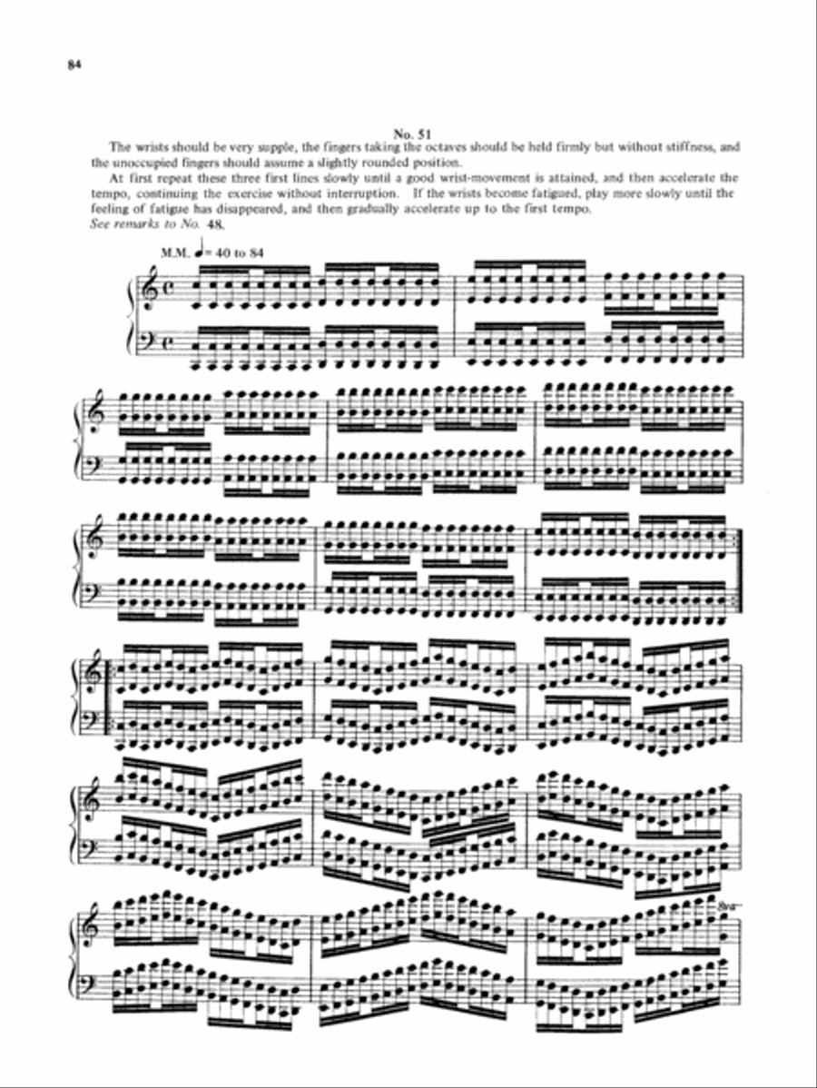 Hanon: The Virtuoso Pianist (Complete) Piano Solo scores gallery preview page 1