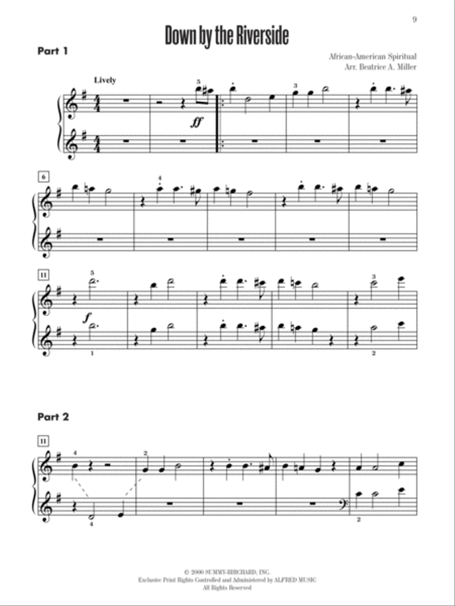Contest Winners for Three, Book 3 Small Ensemble scores gallery preview page 5