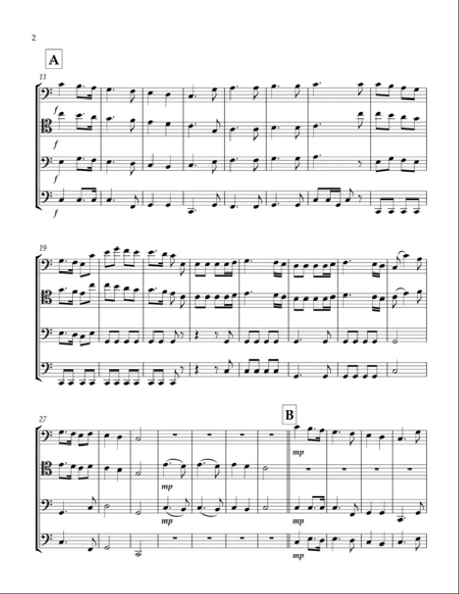 Joy to the World Joy to the World Woodwind Ensemble scores gallery preview page 4