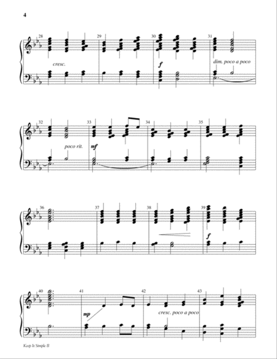 Keep It Simple 2 3-Octaves scores gallery preview page 4