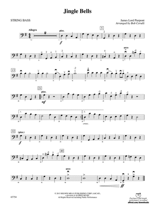 Jingle Bells: String Bass