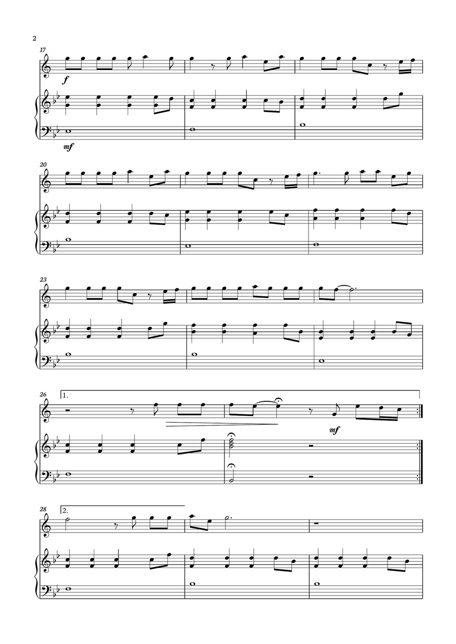 I Can Only Imagine I Can Only Imagine B-Flat Trumpet scores gallery preview page 2
