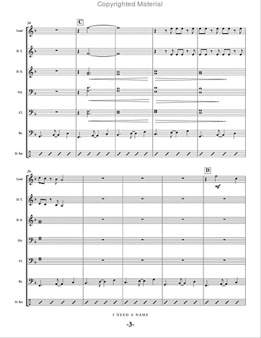 I Need a Name Steel Drum Band scores gallery preview page 4