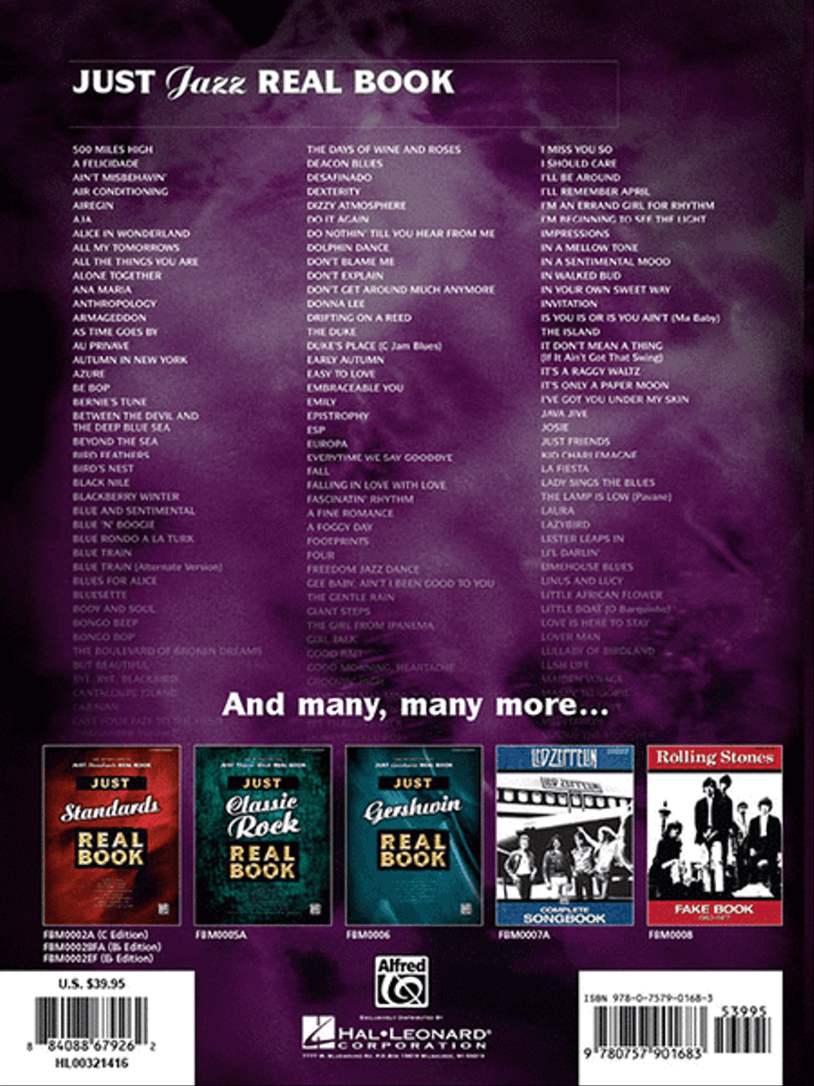 Just Jazz Real Book Piano scores gallery preview page 5