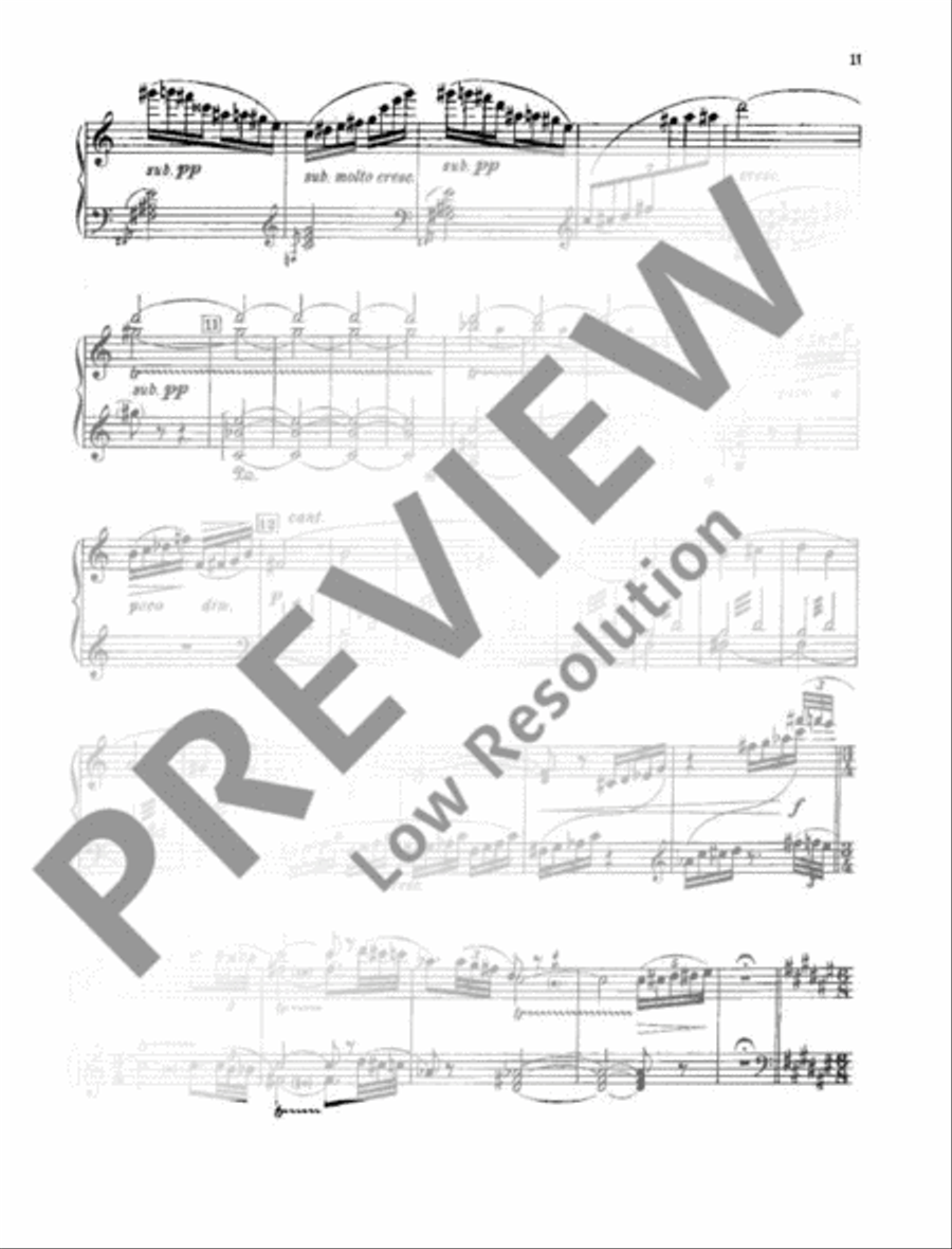 L'oiseau de feu - The Firebird Piano scores gallery preview page 12