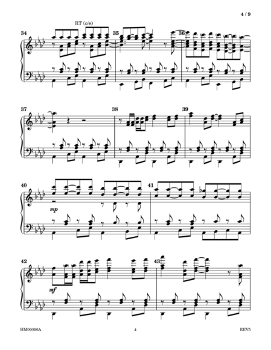 Ob-La-Di, Ob-La-Da Ob-La-Di, Ob-La-Da Handbell Choir scores gallery preview page 4