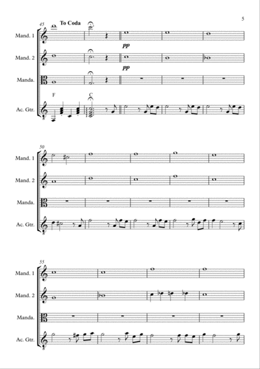 My Way Small Ensemble scores gallery preview page 5