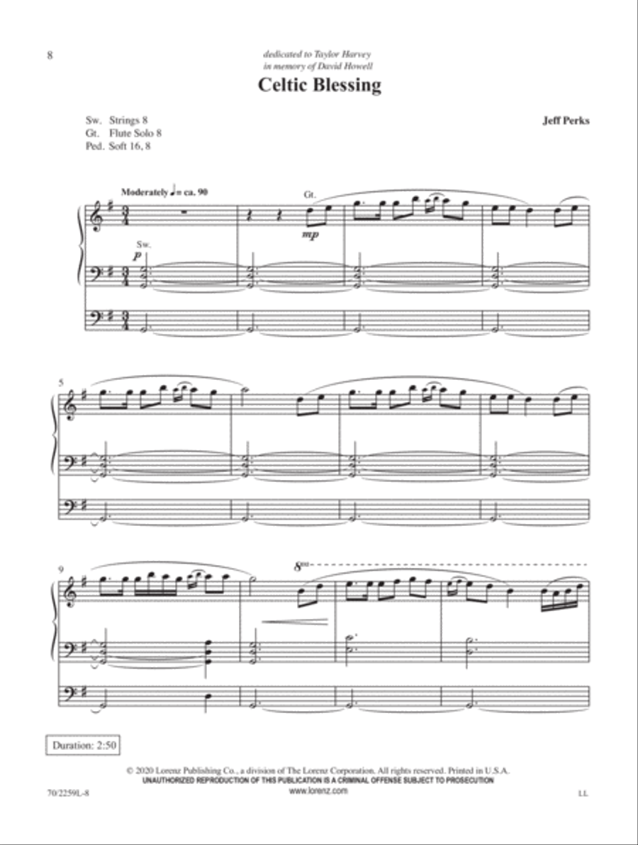 Exaltation Exaltation Organ Solo scores gallery preview page 4