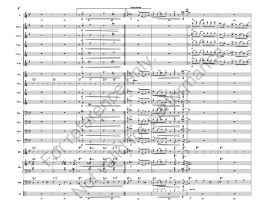 Fender Bender Jazz Ensemble scores gallery preview page 10