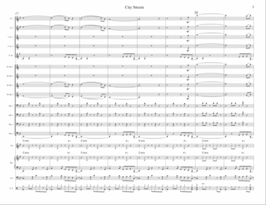 City Streets City Streets Jazz Ensemble scores gallery preview page 5