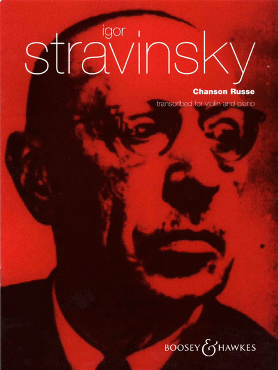 Chanson Russe Violin Solo scores gallery preview page 1