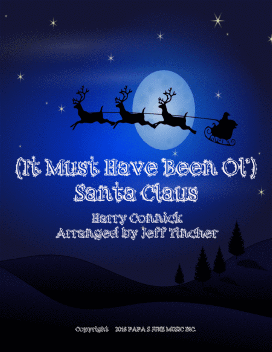 (it Must've Been Ol') Santa Claus Voice scores gallery preview page 1