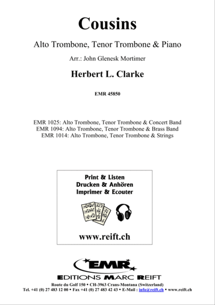 Cousins Piano Accompaniment scores gallery preview page 2