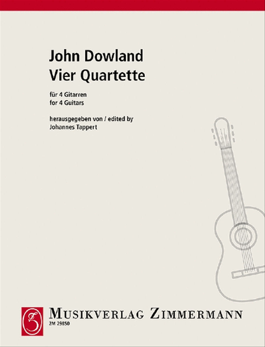 Four Quartets Guitar Ensemble scores gallery preview page 1