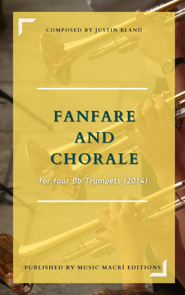 FANFARE AND CHORALE for four trumpets