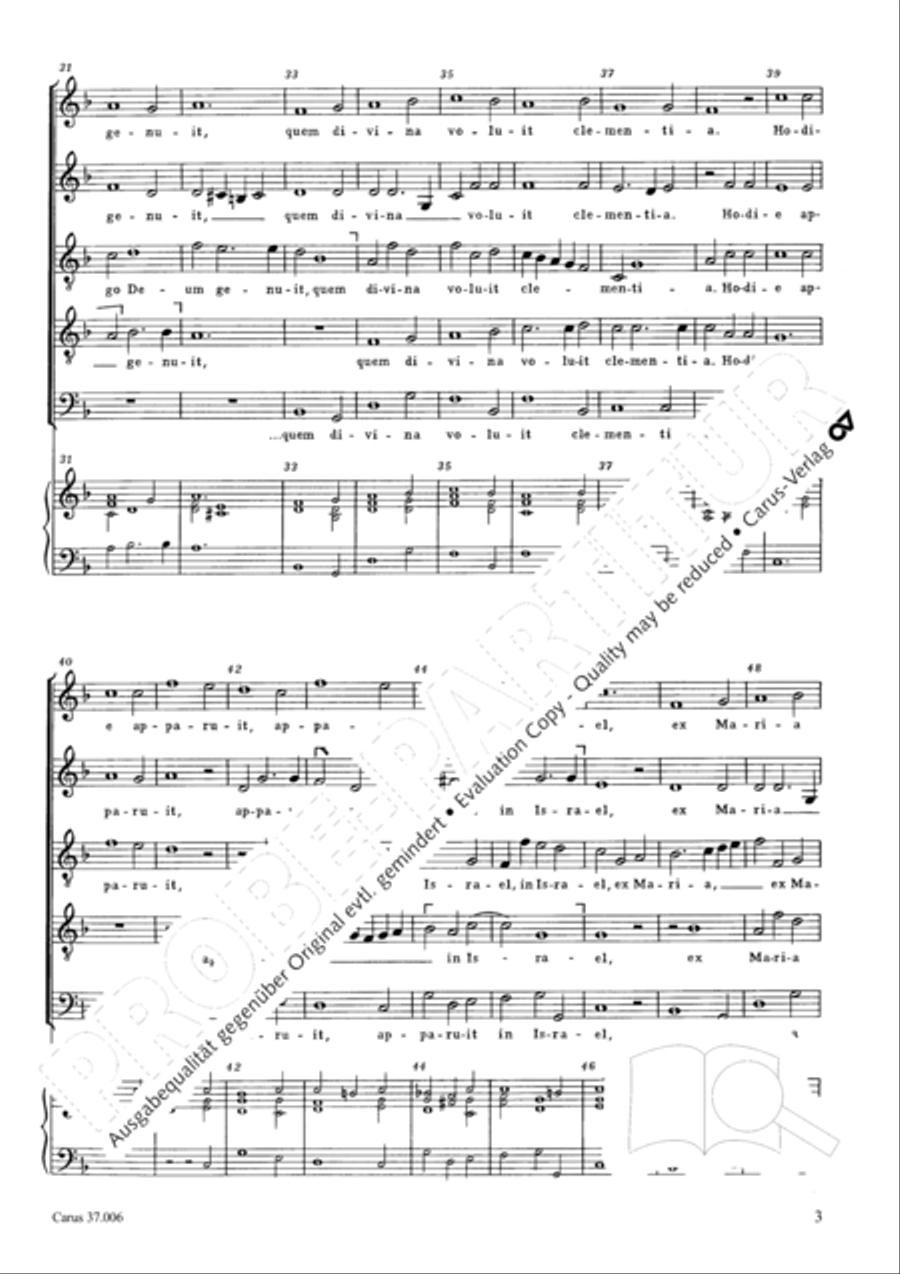 Resonet in laudibus Resonet in laudibus SATTB scores gallery preview page 4