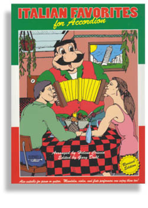 Book cover for Italian Favorites for Accordion with CD