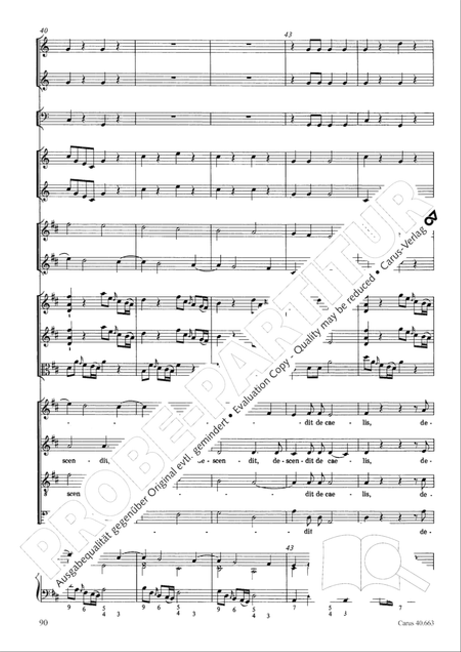 Mass in D minor (Missa in d) ATB scores gallery preview page 106