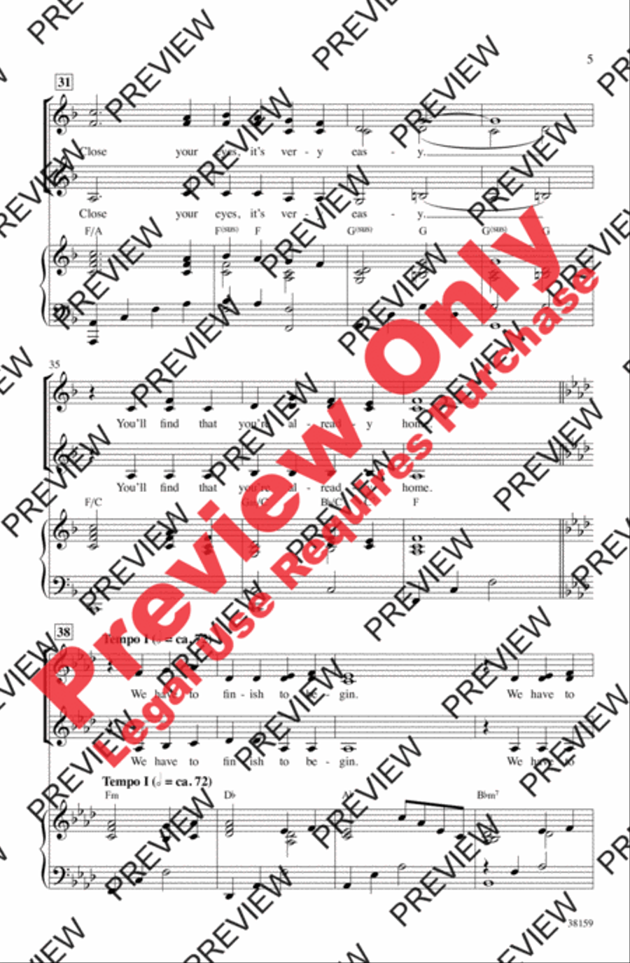 Already Home Already Home Women's Choir scores gallery preview page 5