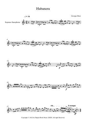 Habanera - Georges Bizet (Soprano Sax)