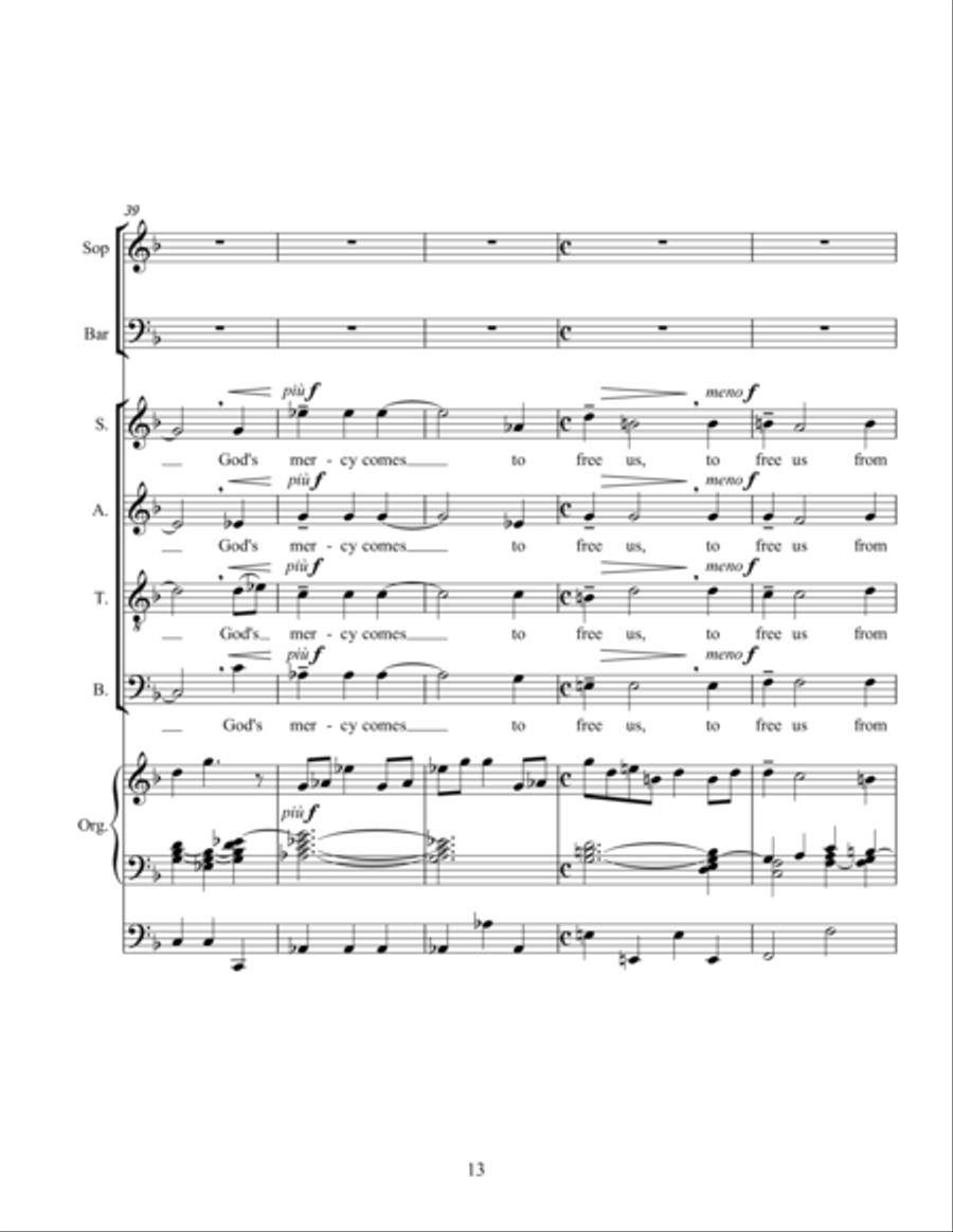 A Marian Tripych 4-Part scores gallery preview page 13