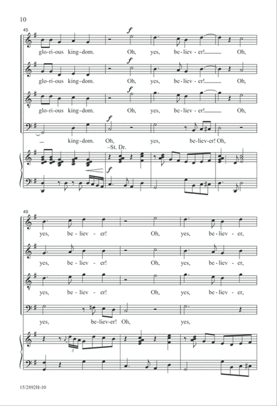 The Virgin Mary Had a Baby Boy 4-Part scores gallery preview page 11