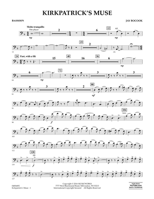 Kirkpatrick's Muse - Bassoon
