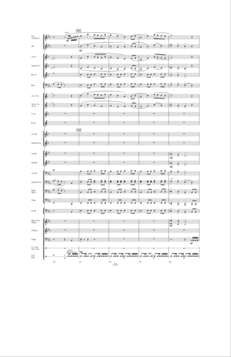 Towards a New Horizon Concert Band scores gallery preview page 24